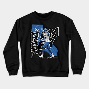 Jalen Ramsey Los Angeles R Player Map Crewneck Sweatshirt